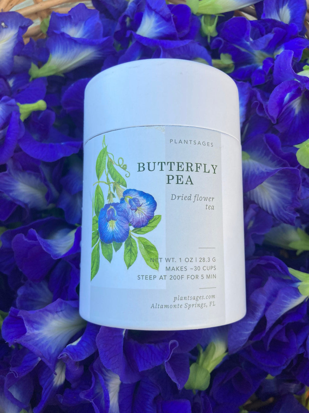 Organic Butterfly Pea Flower Tea: Natural Blue Herbal Tea