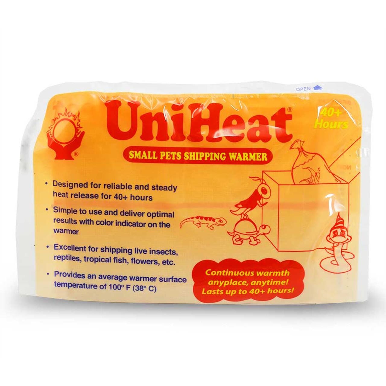 Heat pack and priority shipping
