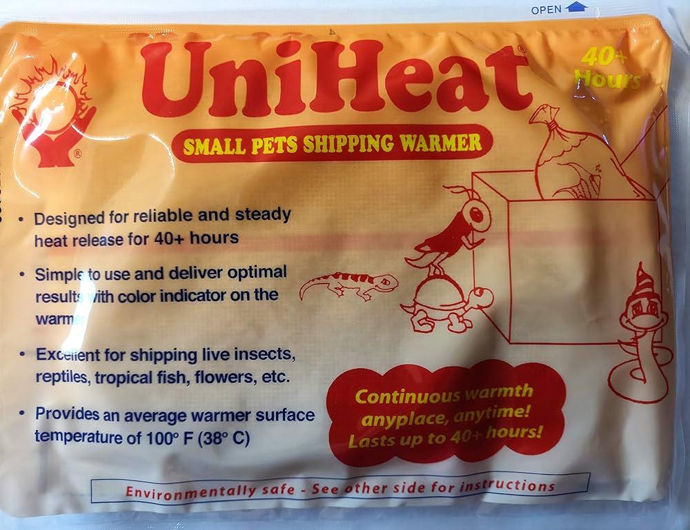 Heat pack and priority shipping