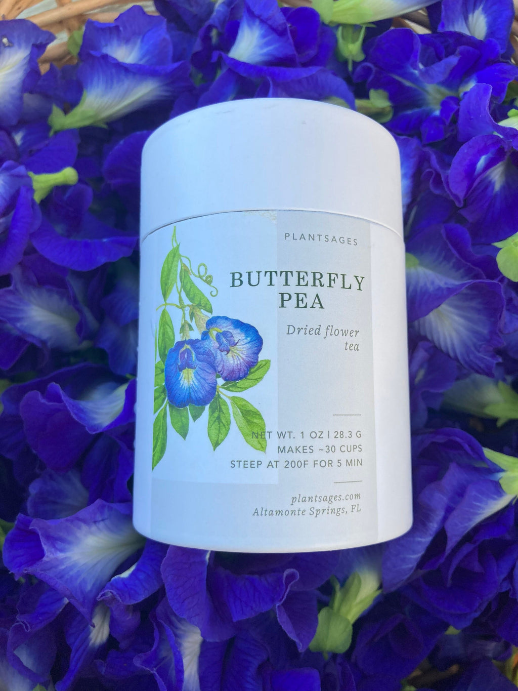 Organic Butterfly Pea Flower Tea: Natural Blue Herbal Tea